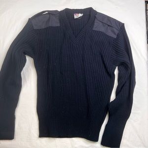 Jack Young Sweater Made In USA Commando Sz XXL Military Tactical Patch L040424